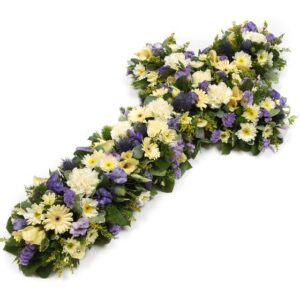Loose Lemon & Lilac Cross